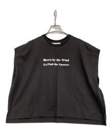 SACRA（サクラ）の古着「FOLDED LINE LOGO TOP」｜グレー