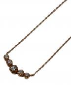 canal4℃カナルヨンドシー）の古着「K10 5連ストーンネックレス」