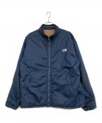 THE NORTH FACEザ ノース フェイス）の古着「リバーシブルエクストリームパイルジャケット」｜ブラウン×ネイビー