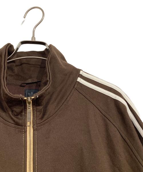 adidas（アディダス）adidas (アディダス) トラックジャケット ブラウン サイズ:2XLの古着・服飾アイテム