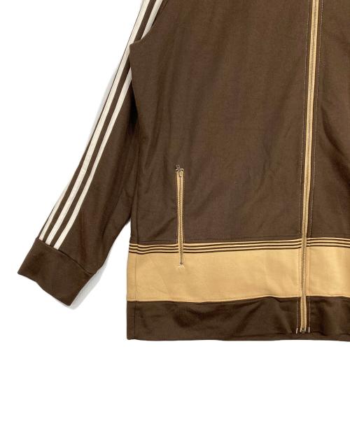 adidas（アディダス）adidas (アディダス) トラックジャケット ブラウン サイズ:2XLの古着・服飾アイテム