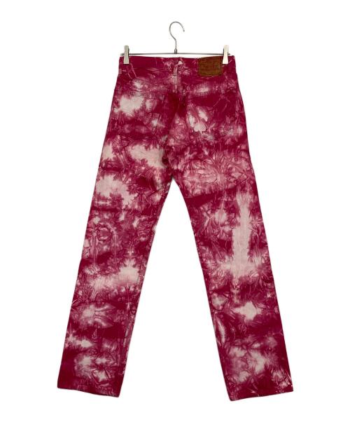 LEVI'S（リーバイス）LEVI'S (リーバイス) 90’sタイダイデニムパンツ ピンク サイズ:W31 L32の古着・服飾アイテム