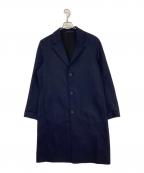theoryセオリー）の古着「チェスターコート」｜ネイビー