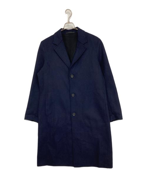theory（セオリー）theory (セオリー) チェスターコート ネイビー サイズ:Lの古着・服飾アイテム