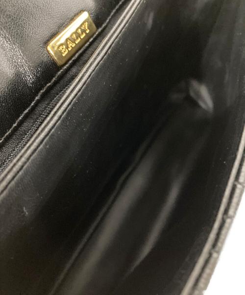 BALLY（バリー）BALLY (バリー) キルティングハンドバッグ ブラックの古着・服飾アイテム