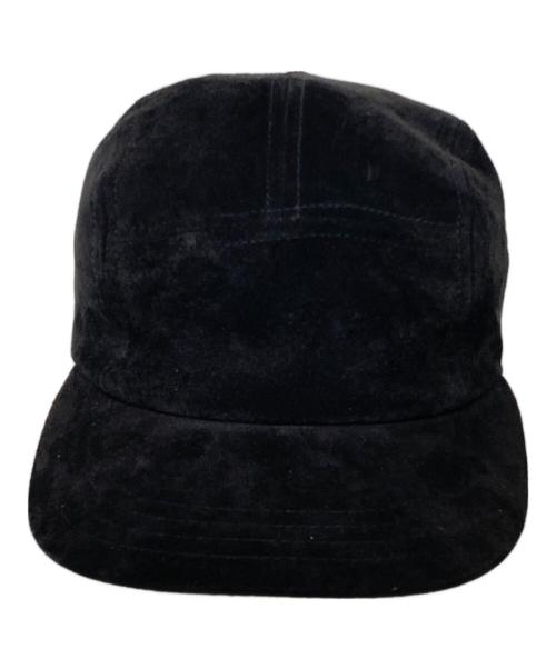 HENDER SCHEME（エンダースキーマ）Hender Scheme (エンダースキーマ) スウェードジェットキャップ ブラック サイズ:表記無しの古着・服飾アイテム