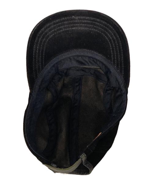 HENDER SCHEME（エンダースキーマ）Hender Scheme (エンダースキーマ) スウェードジェットキャップ ブラック サイズ:表記無しの古着・服飾アイテム