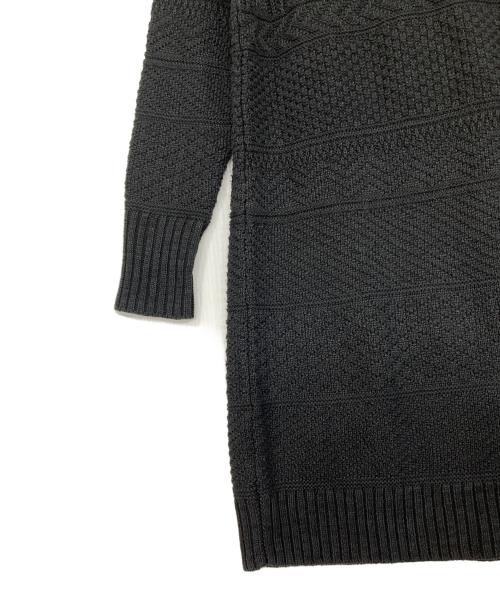 POLO RALPH LAUREN（ポロ・ラルフローレン）POLO RALPH LAUREN (ポロ・ラルフローレン) ケーブルニットワンピース ブラック サイズ:XSの古着・服飾アイテム
