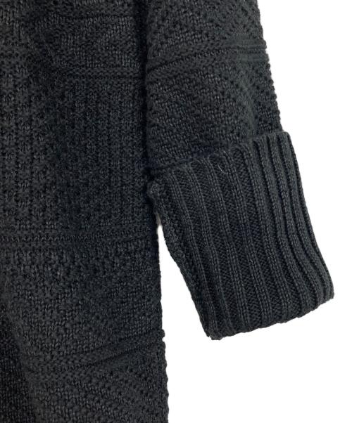 POLO RALPH LAUREN（ポロ・ラルフローレン）POLO RALPH LAUREN (ポロ・ラルフローレン) ケーブルニットワンピース ブラック サイズ:XSの古着・服飾アイテム