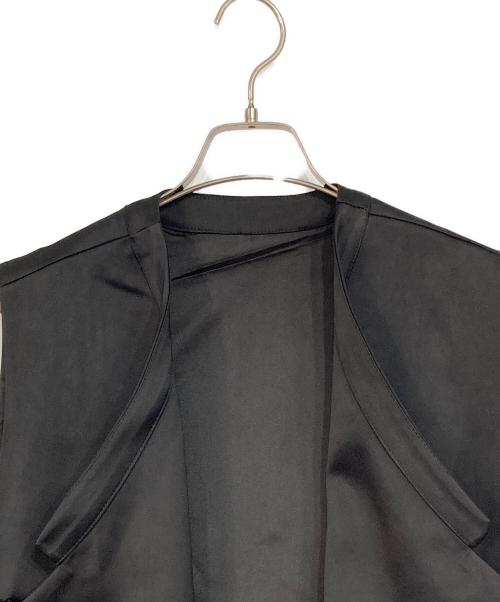 ANDREA&Co.（アンドレアアンドコー）ANDREA&Co. (アンドレアアンドコー) 異素材MIXテックベスト ブラック サイズ:SIZE Fの古着・服飾アイテム