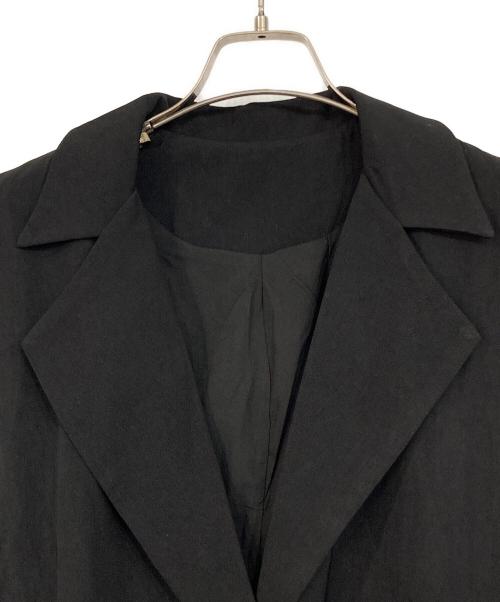 ANDREA&Co.（アンドレアアンドコー）ANDREA&Co. (アンドレアアンドコー) チュールコンビテーラードベスト ブラック サイズ:SIZE Fの古着・服飾アイテム