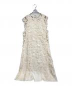 ANDREA&Co.アンドレアアンドコー）の古着「レースレイヤードワンピース」｜アイボリー