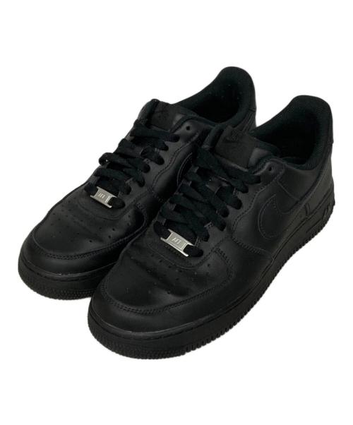 NIKE（ナイキ）NIKE (ナイキ) WMNS AIR FORCE 1 '07 ブラック サイズ:27.0の古着・服飾アイテム
