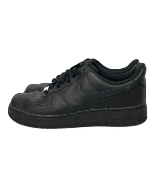 NIKE（ナイキ）NIKE (ナイキ) WMNS AIR FORCE 1 '07 ブラック サイズ:27.0の古着・服飾アイテム