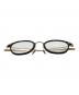 OLIVER PEOPLES (オリバーピープルズ) 伊達眼鏡 ブラック×ゴールド サイズ:47□23-145：17000円
