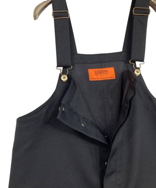 UNIVERSAL OVERALL（ユニバーサルオーバーオール）UNIVERSAL OVERALL (ユニバーサルオーバーオール) オーバーオール ブラック サイズ:Fの古着・服飾アイテム