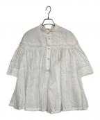 SCYEサイ）の古着「リネンピンタックシャツ」｜ホワイト