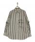 FRAMeWORK（フレームワーク）の古着「ストライプシャツ」｜ホワイト×グレー