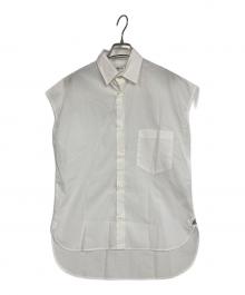MADISON BLUE（マディソンブルー）の古着「SLEEVELESS J.BRADLEY SHIRT」｜ホワイト