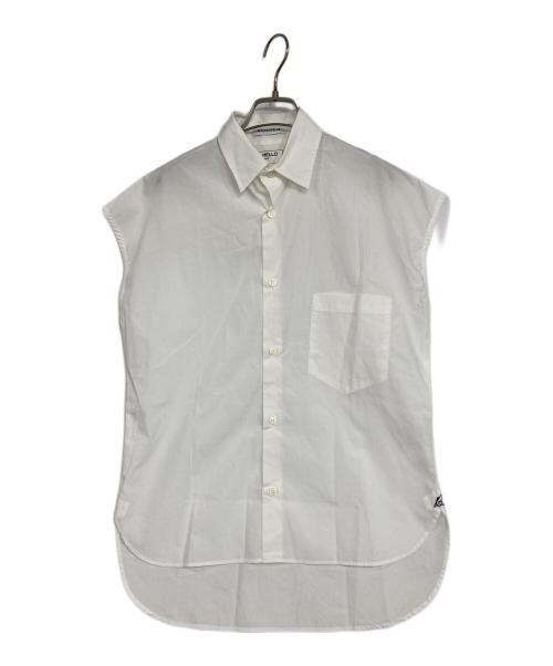 MADISON BLUE（マディソンブルー）MADISON BLUE (マディソンブルー) SLEEVELESS J.BRADLEY SHIRT ホワイト サイズ:00の古着・服飾アイテム