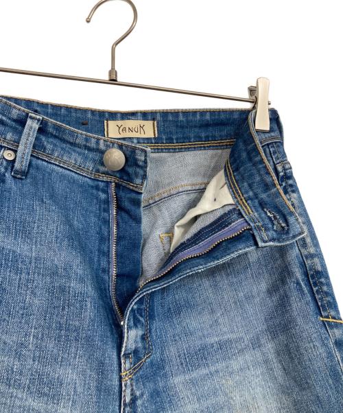 YANUK（ヤヌーク）YANUK (ヤヌーク) フレアデニムパンツ インディゴ サイズ:26の古着・服飾アイテム