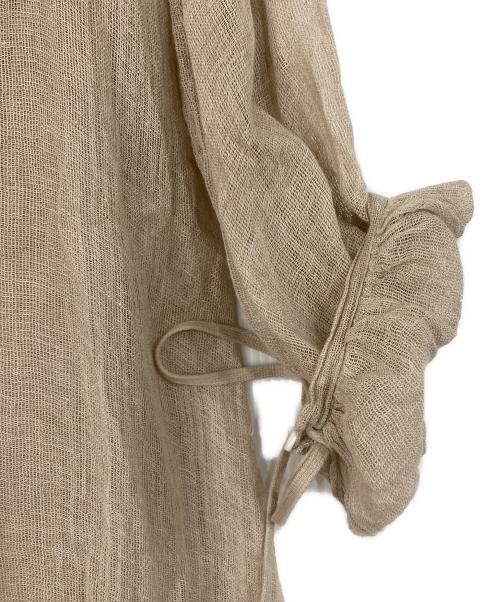 R'IAM（リアム）R'IAM (リアム) ASA MESH シャツ ベージュ サイズ:表示なしの古着・服飾アイテム