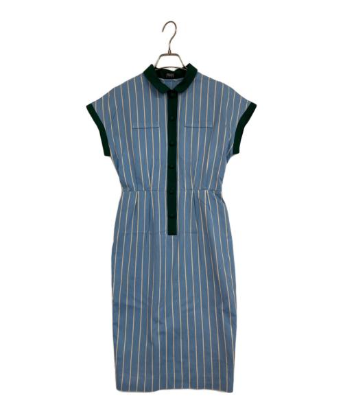 PAMEO POSE（パメオポーズ）PAMEO POSE (パメオポーズ) ワンピース ブルー サイズ:SIZE Mの古着・服飾アイテム