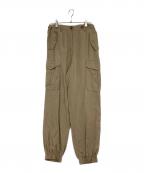 Plageプラージュ）の古着「ミリタリーイージーパンツ」｜ベージュ