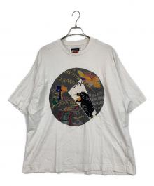 MAISON SPECIAL（メゾンスペシャル）の古着「パッチワークベトジャン/スカジャン刺繍プライムオーバーTシャツ」｜ホワイト