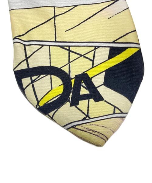 PRADA（プラダ）PRADA (プラダ) シルクネクタイ イエロー サイズ:-の古着・服飾アイテム