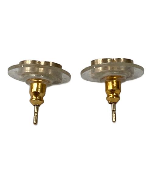 CHANEL（シャネル）CHANEL (シャネル) ラインストーンココマークピアスの古着・服飾アイテム