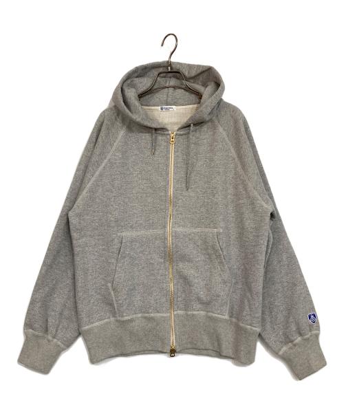 ORCIVAL（オーシバル）ORCIVAL (オーシバル) フレンチテリー ジップフーディー グレー サイズ:SIZE 4の古着・服飾アイテム