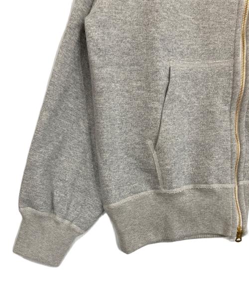 ORCIVAL（オーシバル）ORCIVAL (オーシバル) フレンチテリー ジップフーディー グレー サイズ:SIZE 4の古着・服飾アイテム