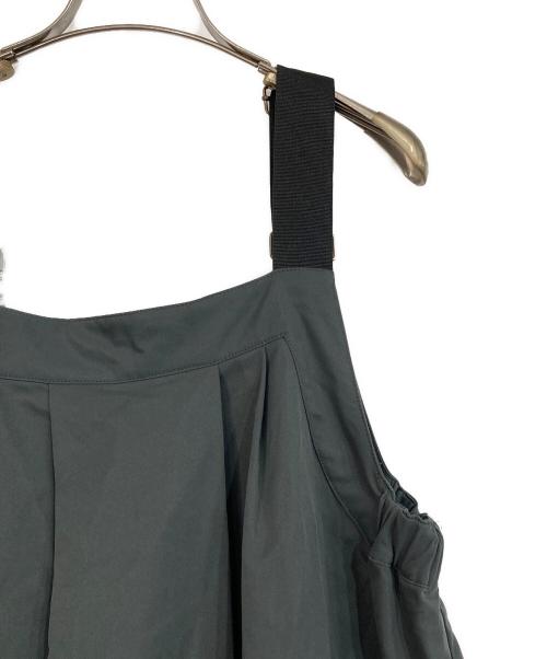 URBAN RESEARCH DOORS（アーバンリサーチドアーズ）URBAN RESEARCH DOORS (アーバンリサーチドアーズ) add fabrics ワークジャンパースカート グレー サイズ:SIZE Mの古着・服飾アイテム