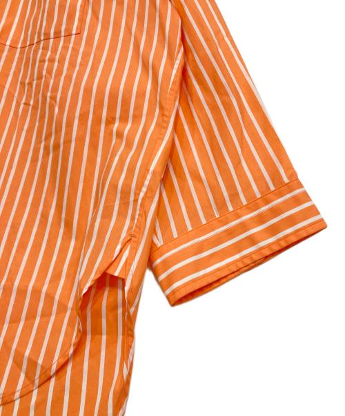 MAISON SPECIAL（メゾンスペシャル）MAISON SPECIAL (メゾンスペシャル) ストライプシャツ オレンジ×ホワイト サイズ:02の古着・服飾アイテム