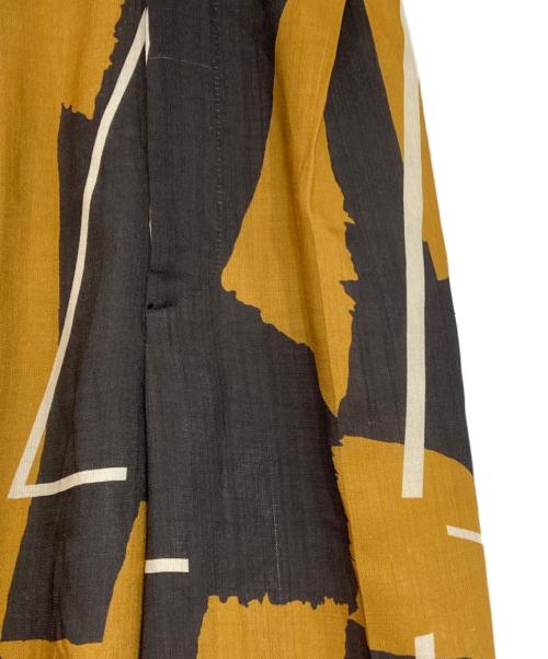 UNITED TOKYO（ユナイテッドトーキョー）UNITED TOKYO (ユナイテッドトーキョー) カットオフデザインパンツ グレー×イエロー サイズ:Fの古着・服飾アイテム