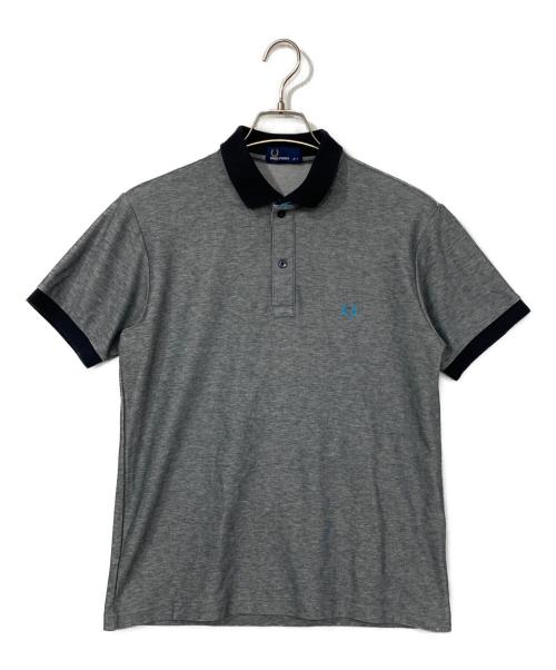 FRED PERRY（フレッドペリー）FRED PERRY (フレッドペリー) ポロシャツ グレー サイズ:Lの古着・服飾アイテム