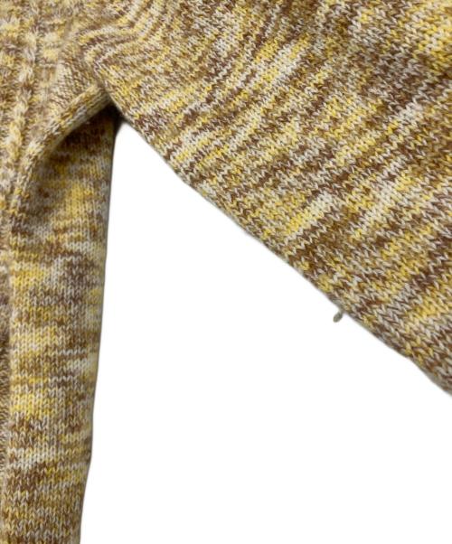 Leilian（レリアン）LEILIAN (レリアン) カシミヤケーブルニット イエロー サイズ:13+の古着・服飾アイテム