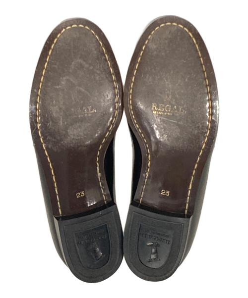 REGAL（リーガル）REGAL (リーガル) タッセルローファー ブラック サイズ:23の古着・服飾アイテム