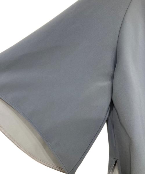 ADORE（アドーア）ADORE (アドーア) フロントジップカットソー ブルー サイズ:38の古着・服飾アイテム