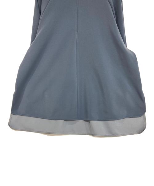 ADORE（アドーア）ADORE (アドーア) フロントジップカットソー ブルー サイズ:38の古着・服飾アイテム