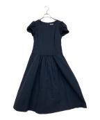 atelier KEISUZUKIアトリエ ケイスズキ）の古着「半袖ワンピース」｜ネイビー