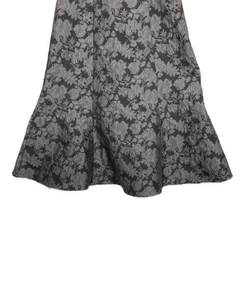 DazzliN（ダズリン）DazzliN (ダズリン) シアーベールジャガードワンピース ブラック サイズ:Sの古着・服飾アイテム