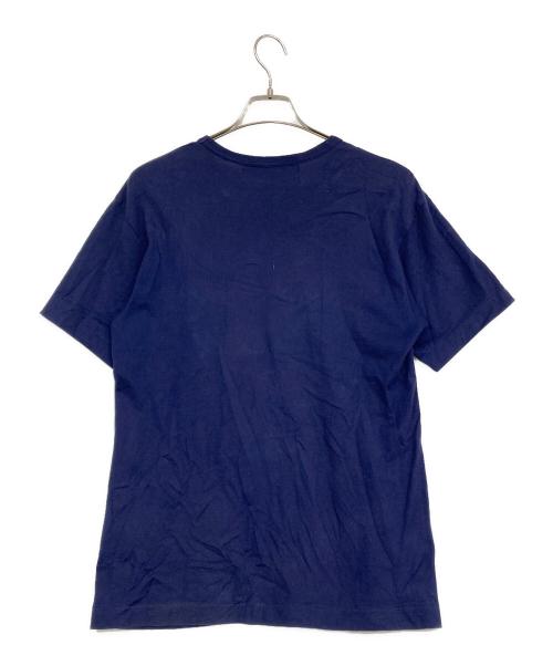 PLAY COMME des GARCONS（プレイコムデギャルソン）PLAY COMME des GARCONS (プレイコムデギャルソン) ハートロゴプリントTシャツ ネイビー サイズ:SIZE Lの古着・服飾アイテム