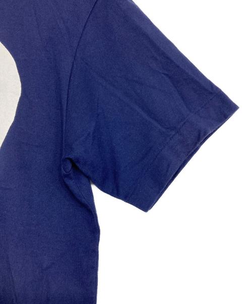 PLAY COMME des GARCONS（プレイコムデギャルソン）PLAY COMME des GARCONS (プレイコムデギャルソン) ハートロゴプリントTシャツ ネイビー サイズ:SIZE Lの古着・服飾アイテム