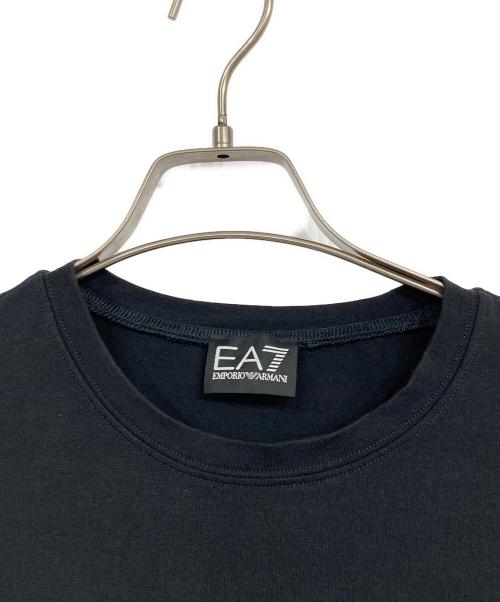 EA7（イーエーセブン）EA7 (イーエーセブン) プリントTシャツ ブラック サイズ:Lの古着・服飾アイテム