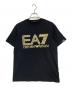 EA7（イーエーセブン）の古着「プリントTシャツ」｜ブラック