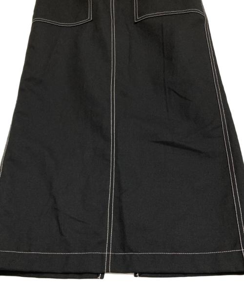 DRESSTERIOR（ドレステリア）DRESSTERIOR (ドレステリア) リネンブレンドタイトスカート ブラック サイズ:36の古着・服飾アイテム