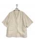 IENA（イエナ）の古着「リネン混ハーフスリーブジャケット」｜ベージュ