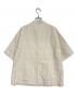 IENA (イエナ) リネン混ハーフスリーブジャケット ベージュ サイズ:記載なし：6000円